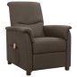 vidaXL Massagesessel Braun Stoff vidaXL Massagesessel Braun Stoff