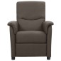 vidaXL Massagesessel Braun Stoff vidaXL Massagesessel Braun Stoff