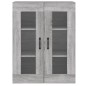 vidaXL Wandschränke 2 Stk. Grau Sonoma Holzwerkstoff vidaXL Wandschränke 2 Stk. Grau Sonoma Holzwerkstoff