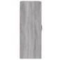 vidaXL Wandschränke 2 Stk. Grau Sonoma Holzwerkstoff vidaXL Wandschränke 2 Stk. Grau Sonoma Holzwerkstoff