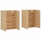 vidaXL Wandschränke 2 Stk. Sonoma-Eiche 69,5x34x90 cm vidaXL Wandschränke 2 Stk. Sonoma-Eiche 69,5x34x90 cm