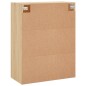 vidaXL Wandschränke 2 Stk. Sonoma-Eiche 69,5x34x90 cm vidaXL Wandschränke 2 Stk. Sonoma-Eiche 69,5x34x90 cm