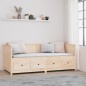 vidaXL Tagesbett 80x200 cm Massivholz Kiefer vidaXL Tagesbett 80x200 cm Massivholz Kiefer