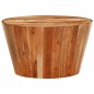 vidaXL Couchtisch Ø52x30 cm Massivholz Akazie vidaXL Couchtisch Ø52x30 cm Massivholz Akazie