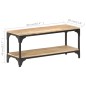 vidaXL Couchtisch 90x30x40 cm Massivholz Mango vidaXL Couchtisch 90x30x40 cm Massivholz Mango