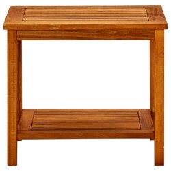 vidaXL Couchtisch 50x35x45 cm Massivholz Akazie