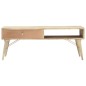 vidaXL Couchtisch 118×57×45 cm Massivholz Mango vidaXL Couchtisch 118×57×45 cm Massivholz Mango