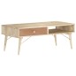 vidaXL Couchtisch 118×57×45 cm Massivholz Mango vidaXL Couchtisch 118×57×45 cm Massivholz Mango
