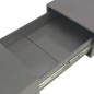 vidaXL Couchtisch Hochglanz-Grau 120x60x35 cm vidaXL Couchtisch Hochglanz-Grau 120x60x35 cm
