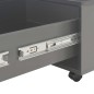 vidaXL Couchtisch Hochglanz-Grau 120x60x35 cm vidaXL Couchtisch Hochglanz-Grau 120x60x35 cm