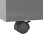 vidaXL Couchtisch Hochglanz-Grau 120x60x35 cm vidaXL Couchtisch Hochglanz-Grau 120x60x35 cm