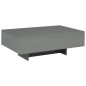 vidaXL Couchtisch Hochglanz-Grau 85×55×31 cm MDF vidaXL Couchtisch Hochglanz-Grau 85×55×31 cm MDF