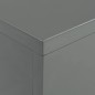 vidaXL Couchtisch Hochglanz-Grau 85×55×31 cm MDF vidaXL Couchtisch Hochglanz-Grau 85×55×31 cm MDF