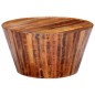 vidaXL Couchtisch 65x65x33 cm Massives Raues Mangoholz vidaXL Couchtisch 65x65x33 cm Massives Raues Mangoholz