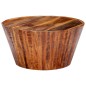vidaXL Couchtisch 65x65x33 cm Massives Raues Mangoholz vidaXL Couchtisch 65x65x33 cm Massives Raues Mangoholz