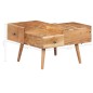 vidaXL Couchtisch 70x60x42 cm Massivholz Akazie