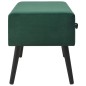 vidaXL Couchtisch Grün 80 x 40 x 46 cm Samt vidaXL Couchtisch Grün 80 x 40 x 46 cm Samt