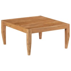 vidaXL Couchtisch Massivholz Akazie 80 x 80 x 41 cm Braun
