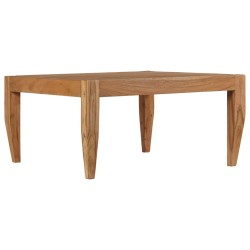 vidaXL Couchtisch Massivholz Akazie 80 x 80 x 41 cm Braun