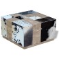 vidaXL Couchtisch Echtes Rindsleder 60x60x36 cm vidaXL Couchtisch Echtes Rindsleder 60x60x36 cm