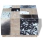 vidaXL Couchtisch Echtes Rindsleder 60x60x36 cm vidaXL Couchtisch Echtes Rindsleder 60x60x36 cm