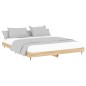 vidaXL Bettgestell Sonoma-Eiche 150x200 cm Holzwerkstoff vidaXL Bettgestell Sonoma-Eiche 150x200 cm Holzwerkstoff