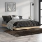 vidaXL Bettgestell Sonoma-Eiche 140x190 cm Holzwerkstoff vidaXL Bettgestell Sonoma-Eiche 140x190 cm Holzwerkstoff