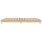 vidaXL Bettgestell Sonoma-Eiche 160x200 cm Holzwerkstoff vidaXL Bettgestell Sonoma-Eiche 160x200 cm Holzwerkstoff