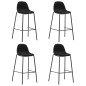 vidaXL 5-tlg. Bar-Set Stoff Schwarz vidaXL 5-tlg. Bar-Set Stoff Schwarz