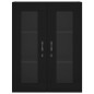 vidaXL Highboard Schwarz 69,5x34x180 cm Holzwerkstoff vidaXL Highboard Schwarz 69,5x34x180 cm Holzwerkstoff