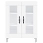 vidaXL Highboard Weiß 69,5x34x180 cm Holzwerkstoff vidaXL Highboard Weiß 69,5x34x180 cm Holzwerkstoff