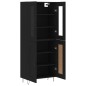 vidaXL Highboard Schwarz 69,5x34x180 cm Holzwerkstoff vidaXL Highboard Schwarz 69,5x34x180 cm Holzwerkstoff