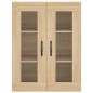 vidaXL Highboard Sonoma-Eiche 69,5x34x180 cm Holzwerkstoff vidaXL Highboard Sonoma-Eiche 69,5x34x180 cm Holzwerkstoff