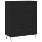 vidaXL Highboard Schwarz 69,5x34x180 cm Holzwerkstoff vidaXL Highboard Schwarz 69,5x34x180 cm Holzwerkstoff