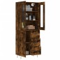 vidaXL Highboard Räuchereiche 69,5x34x180 cm Holzwerkstoff vidaXL Highboard Räuchereiche 69,5x34x180 cm Holzwerkstoff