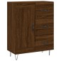 vidaXL Highboard Braun Eichen-Optik 69,5x34x180 cm Holzwerkstoff vidaXL Highboard Braun Eichen-Optik 69,5x34x180 cm Holzwerkstoff