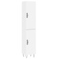 vidaXL Highboard Weiß 34,5x34x180 cm Holzwerkstoff vidaXL Highboard Weiß 34,5x34x180 cm Holzwerkstoff