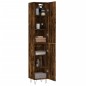 vidaXL Highboard Räuchereiche 34,5x34x180 cm Holzwerkstoff vidaXL Highboard Räuchereiche 34,5x34x180 cm Holzwerkstoff