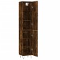 vidaXL Highboard Räuchereiche 34,5x34x180 cm Holzwerkstoff vidaXL Highboard Räuchereiche 34,5x34x180 cm Holzwerkstoff