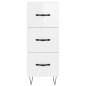 vidaXL Highboard Hochglanz-Weiß 34,5x34x180 cm Holzwerkstoff vidaXL Highboard Hochglanz-Weiß 34,5x34x180 cm Holzwerkstoff