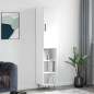 vidaXL Highboard Hochglanz-Weiß 34,5x34x180 cm Holzwerkstoff vidaXL Highboard Hochglanz-Weiß 34,5x34x180 cm Holzwerkstoff