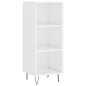 vidaXL Highboard Hochglanz-Weiß 34,5x34x180 cm Holzwerkstoff vidaXL Highboard Hochglanz-Weiß 34,5x34x180 cm Holzwerkstoff