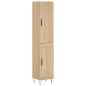 vidaXL Highboard Sonoma-Eiche 34,5x34x180 cm Holzwerkstoff vidaXL Highboard Sonoma-Eiche 34,5x34x180 cm Holzwerkstoff