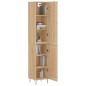 vidaXL Highboard Sonoma-Eiche 34,5x34x180 cm Holzwerkstoff vidaXL Highboard Sonoma-Eiche 34,5x34x180 cm Holzwerkstoff