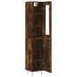 vidaXL Highboard Räuchereiche 34,5x34x180 cm Holzwerkstoff vidaXL Highboard Räuchereiche 34,5x34x180 cm Holzwerkstoff