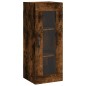 vidaXL Highboard Räuchereiche 34,5x34x180 cm Holzwerkstoff vidaXL Highboard Räuchereiche 34,5x34x180 cm Holzwerkstoff