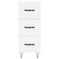vidaXL Highboard Weiß 34,5x34x180 cm Holzwerkstoff vidaXL Highboard Weiß 34,5x34x180 cm Holzwerkstoff