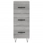 vidaXL Highboard Grau Sonoma 34,5x34x180 cm Holzwerkstoff vidaXL Highboard Grau Sonoma 34,5x34x180 cm Holzwerkstoff