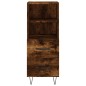vidaXL Highboard Räuchereiche 34,5x34x180 cm Holzwerkstoff vidaXL Highboard Räuchereiche 34,5x34x180 cm Holzwerkstoff