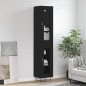 vidaXL Highboard Schwarz 34,5x34x180 cm Holzwerkstoff vidaXL Highboard Schwarz 34,5x34x180 cm Holzwerkstoff